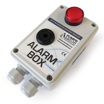 High Level Alarm Box 230V with Battery Backup (Light & Siren) - Pumps UK