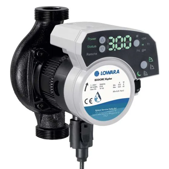 Lowara Ecocirc XLplus 32-80 180mm Circulator (E503230AA) - Pumps UK