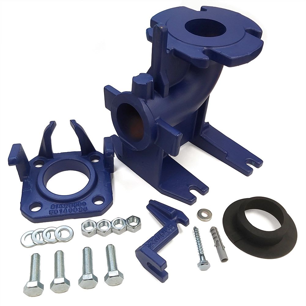 ABS AS MF DN65 Guide Rail Claw & Pedestal (62320673) - Pumps UK